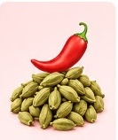 Whole Green Cardamom Extra Bold (1 Kg Pouch)